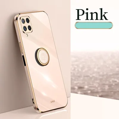 Electroplating Ring Bracket Shockproof Phone Case