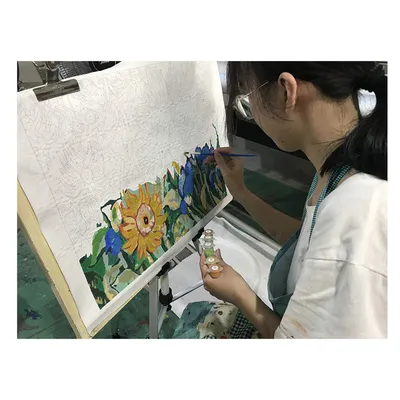 Digital Oil Painting Custom Decoration DIY Handmade World Famous Painting Diy