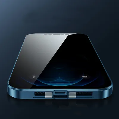 Double Sided Magnetic Glass Phone Case