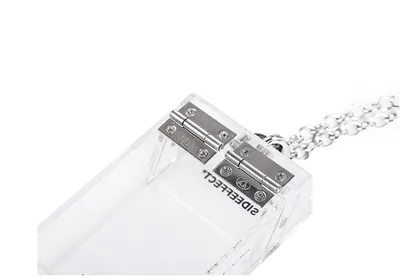 Acrylic Transparent Cigarette Case Diagonal Package