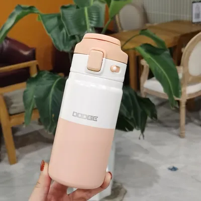High-value Portable And Simple Net Celebrity Ins Style Couple Water Cup