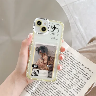 Card Cover Air Ticket Phone Case Soft