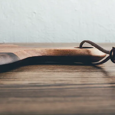 Nordic style solid wood bread tray