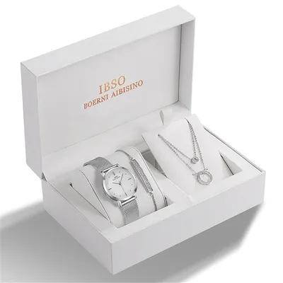 طقم سوار ساعة نسائية