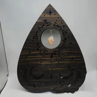 Creative Love Crystal Lamp Wooden Craft Decoration