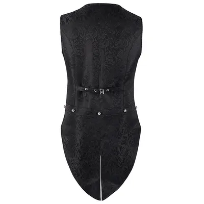 Spring And Autumn Punk Men's Clothing Solid Color Formal Wear Slim Men's Casual Vest