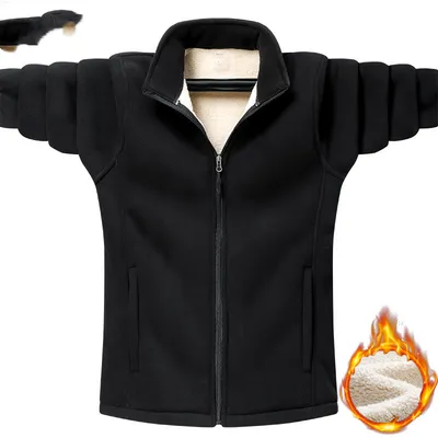 Shaker Lamb And Fleece And Thick Men's Jacket