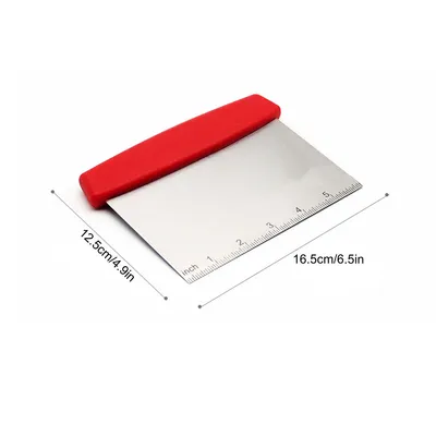 6.5 inches stainless steel flour cutter graduated flour dough