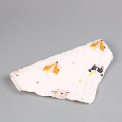 Gauze Newborn Saliva Towel Cotton Baby Triangle Scarf