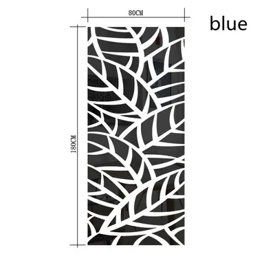 Plant Pattern Self-adhesive Mirror Modern Living Decoration