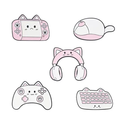 New Girls' Game Brooch Clothing Accessories