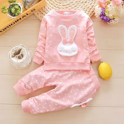 Female baby spring casual suit