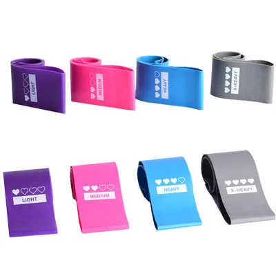 Resistance Bands Sealing Elastic Booty Sport Bodybuilding Rubber Band For Fitness Gym Leagues Equipment Sports Mini Yoga