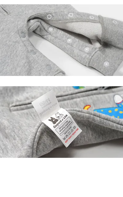 Baby Cartoon Long Sleeve Cute Romper Jumpsuit