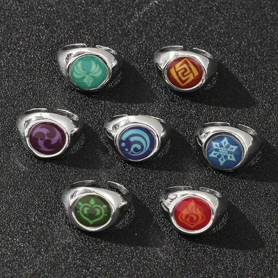 Ring Luminous Adjustable Thunder, Ice & Fire 7 Elements