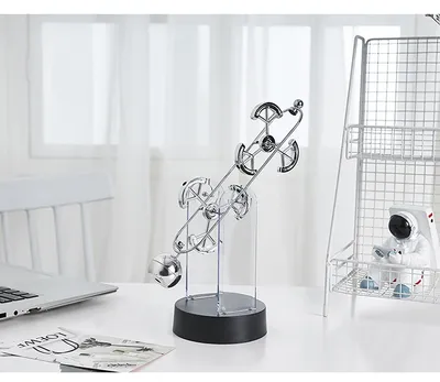 Creative Personality Newton Pendulum Permanent Motion Instrument Studio Shelf Decoration Nordic TV Cabinet Decoration Crafts