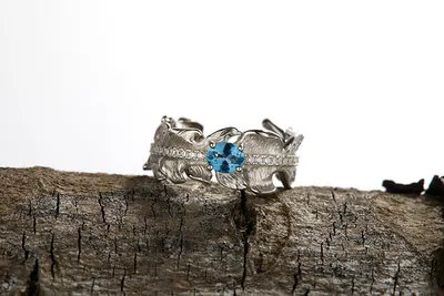 Special-interest Design S925 Sterling Silver Sapphire Ring