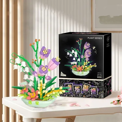 Small Particle Assembled Building Blocks For Children's Toys