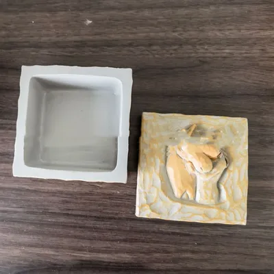 New Couple Memorial Box Resin Craft Home Decoration