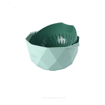 Double-layer Washing Fruit Plate Sink With Handle