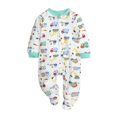Baby two-way zipper bodysuit