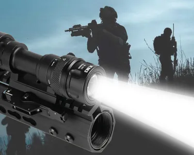 M952V Outdoor LED lighting Strong Light Tactical flashlight