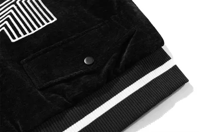Trendy Brand Loose Stand-up Collar Baseball Uniform Jacket