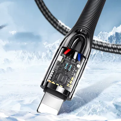 Compatible with Apple, Suitable For  IPhone12 Smart Power Off Data Cable