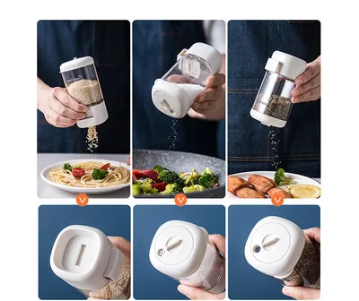 Rotary Seal Home Kitchen Seasoning Jar Combination Set