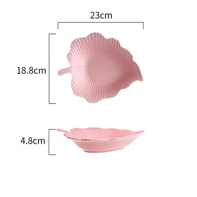 Ceramic Snack Plate For Creative Home Use
