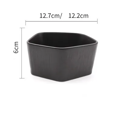 Nordic Creative Ceramic Western Food Plate With Wooden Handle
