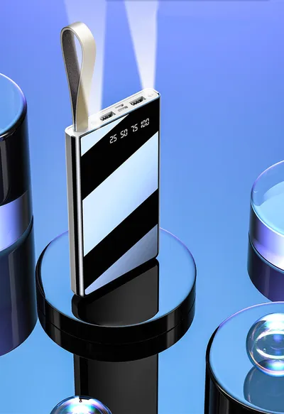 Full screen mobile power supply