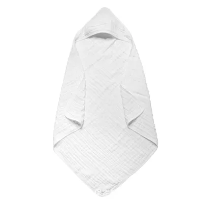 Hooded Baby Towels For Newborn Muslin Cotton Baby Bath Towel With Hood For Babies, Infant, Toddler And Kids, Large 90x90cm, Soft And Absorbent Newborn Essential