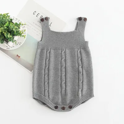 Cotton baby triangle romper jumpsuit