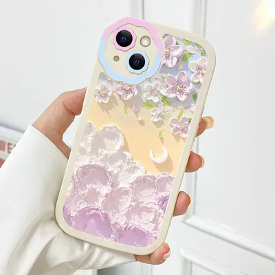 Oil Painting Flower Mobile Phone Protective Case