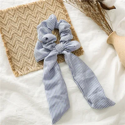 European and American new hair tie knotted rabbit ear headdress