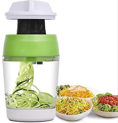 Adjustable Spiral Cutter with Container