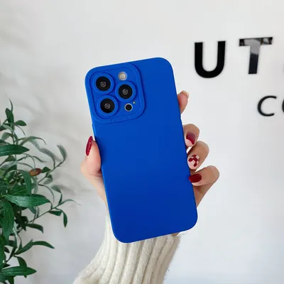 Mobile Phone Case Klein Blue Premium