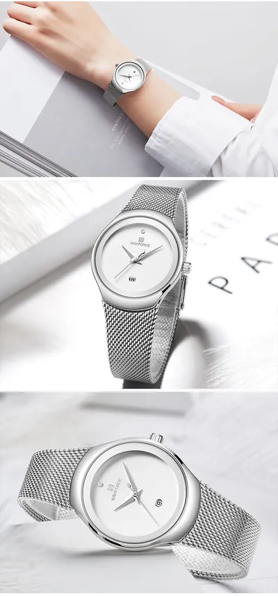Mesh Small Dial Quartz Watch