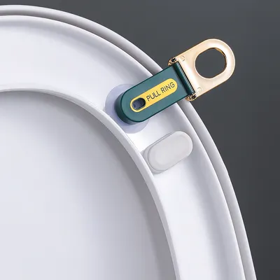 Creative Multifunctional Toilet Lid Handheld Flip-top