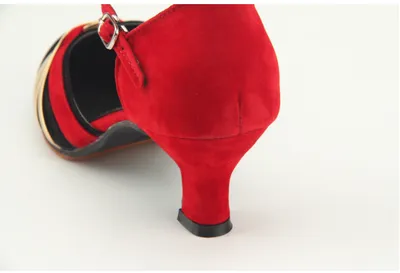 Modern Latin Dance Shoes Lady Square Latin Dance Shoes