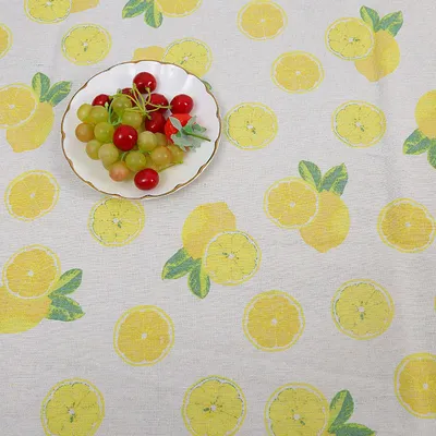 Fruit Series Cotton And Linen Fabric