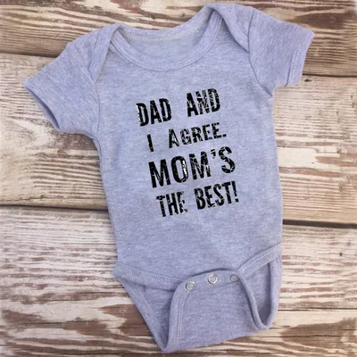 Baby Romper Solid Color Letter Short Sleeve Triangle Romper