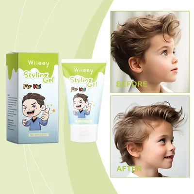 Wiieey Children's Hair Gel Jelly Paste Hair Freeze Gel Children's Hair Styling Gel For Tidying Up Stray Hair And Creating Hairstyles