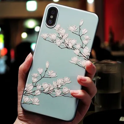 Embossed tpu creative mobile phone case
