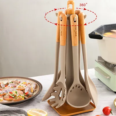 Non-stick Silicone Spatula Household High Temperature Set