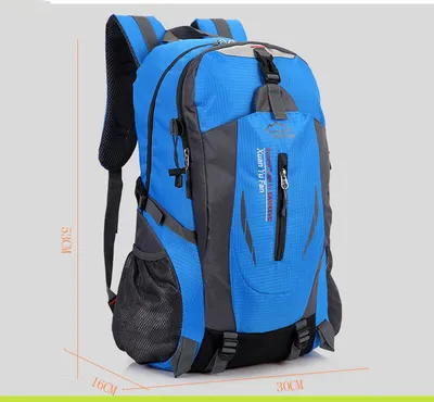 Outdoor mountaineering bag men and women riding backpack Korean sports bag leisure travel backpack