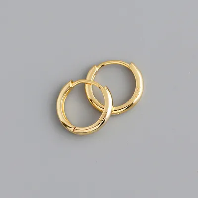 Women's Sterling Silver Ear Buckle Earrings