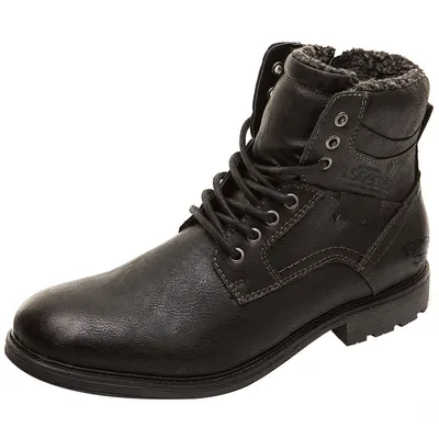 High-top Cotton Men's Tooling Snow Boots