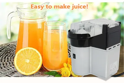 Two packed orange juice extractors
